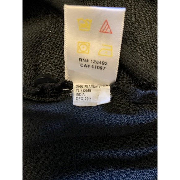 Greg Norman XXL Play Dry Performance Golf Polo Shirt Men's Short Sleeve Black - Picture 9 of 12